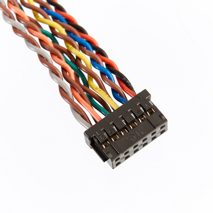 Simple Hirose Crimp Assembly With Twisted Wires