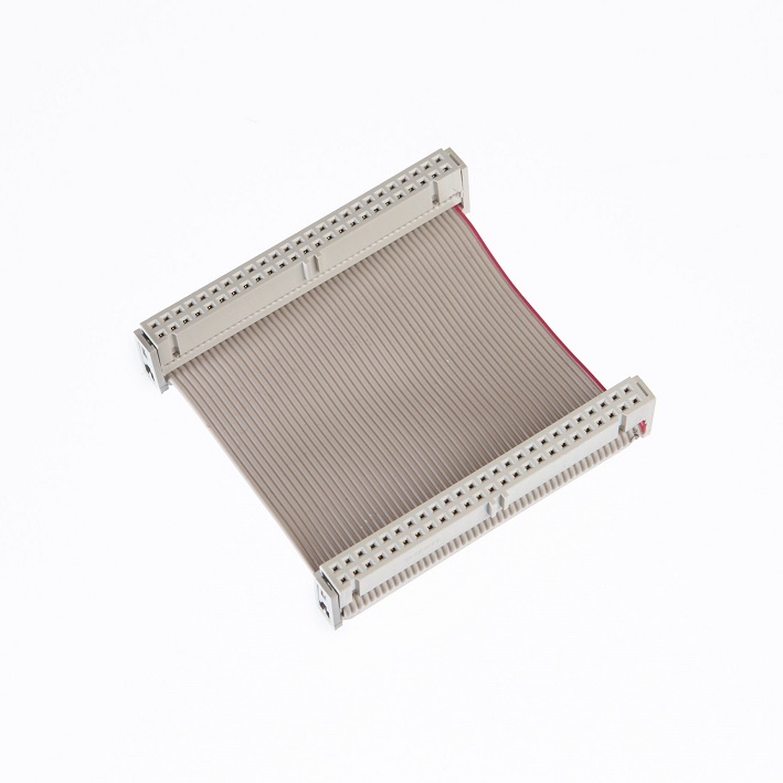 1.27mm Pitch IDC Cable Assembly With Grey Socket