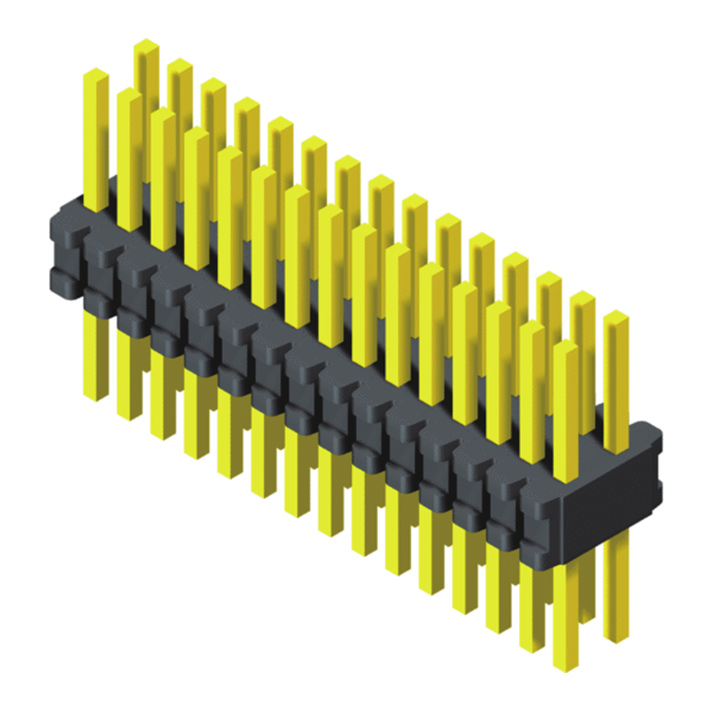 2 Rows H=1.4mm Straight Type