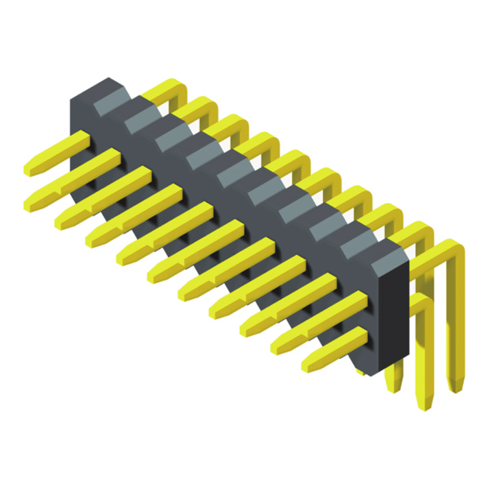 2 Rows H=1.0/1.5mm R/A Type