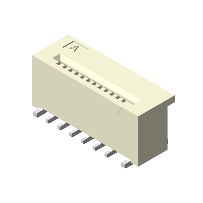 0.5mm FPC, SMT Type, Non-ZIF