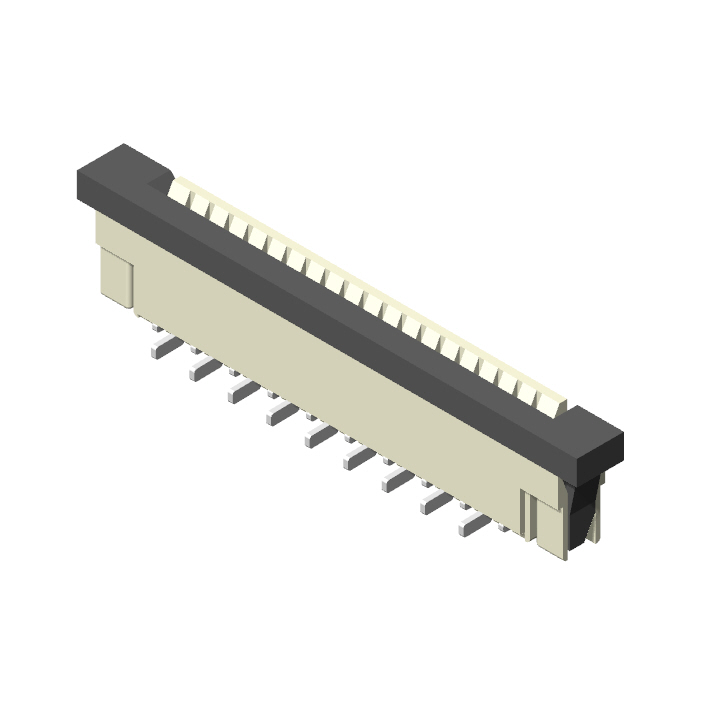 1.0mm FPC, SMT Type, Slider