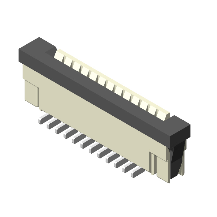 1.0mm FPC, SMT Type, Slider