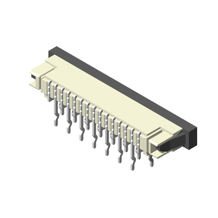 1.0mm FPC, R/A Type, Slider