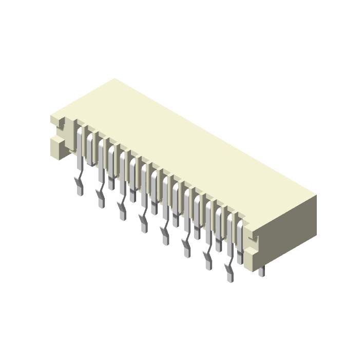 1.25mm FPC, R/A Type, Non-ZIF