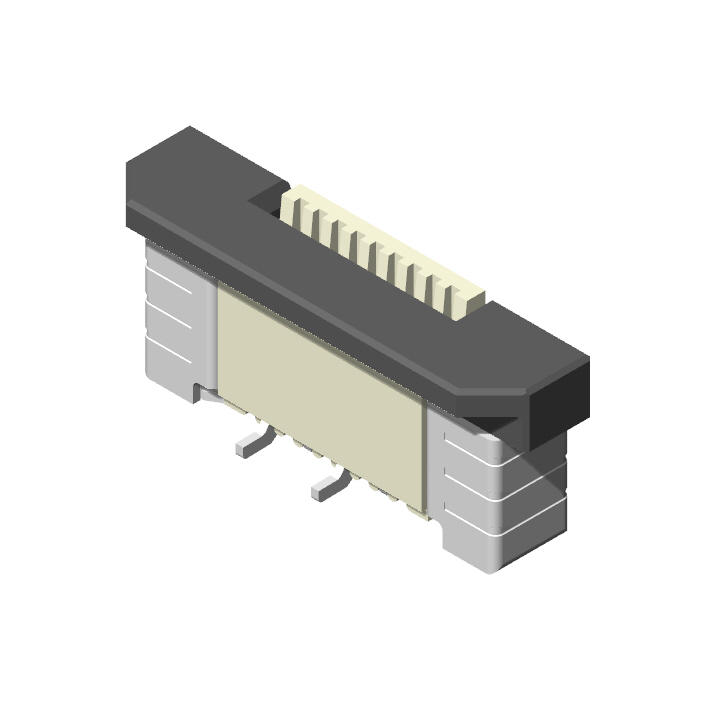 1.0mm FPC, SMT Type, Slider