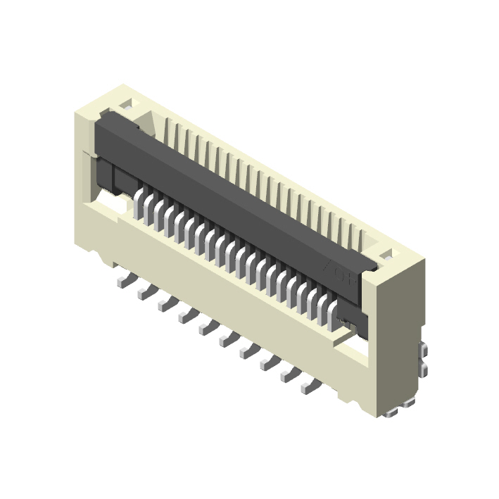 0.5mm FPC, SMT Type, Flip