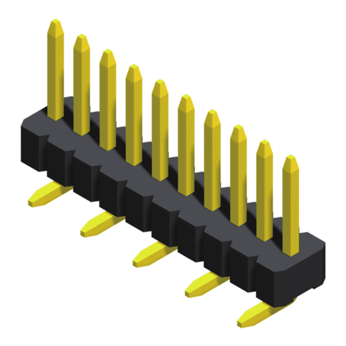 SQ=0.4mm 1 Row H=1.0/1.5/1.7/2.0/2.5mm SMT Type