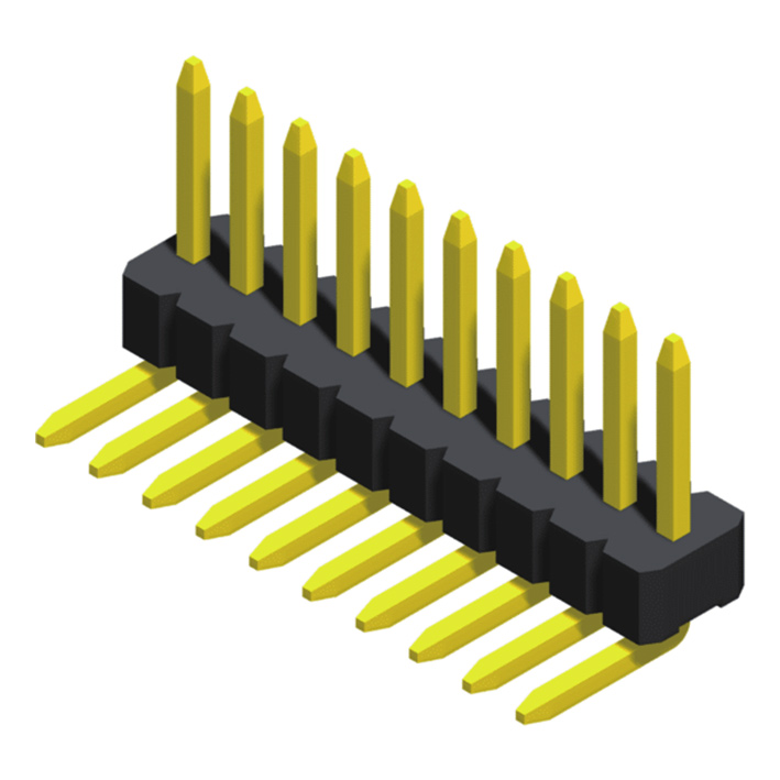 SQ=0.4mm 1 Row H=1.0/1.5/1.7/2.0/2.5mm R/A Type			