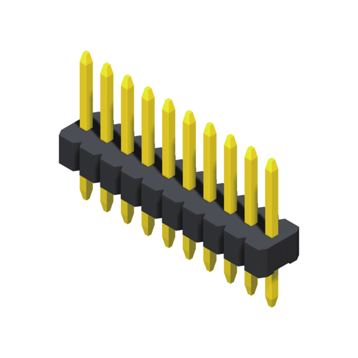 SQ=0.4mm 1 Row H=1.0/1.5/1.7/2.0/2.5mm Straight Type			