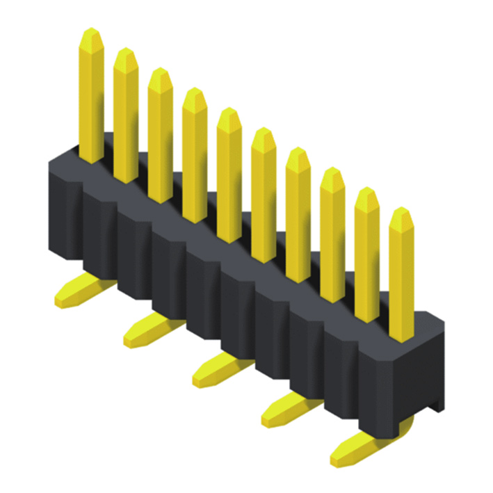 SQ=0.46mm 1 Row H=1.7/2.5mm SMT Type 			