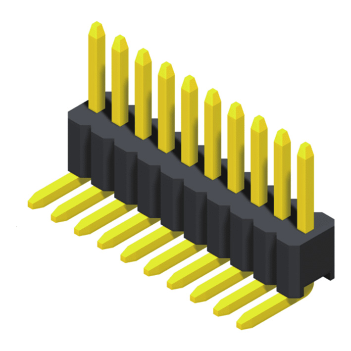 SQ=0.46mm 1 Row H=1.7/2.5mm R/A Type			