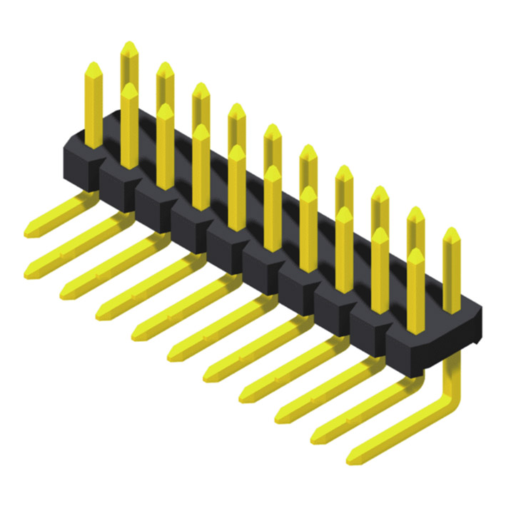 2 Rows H=1.5/2.0mm R/A Type			