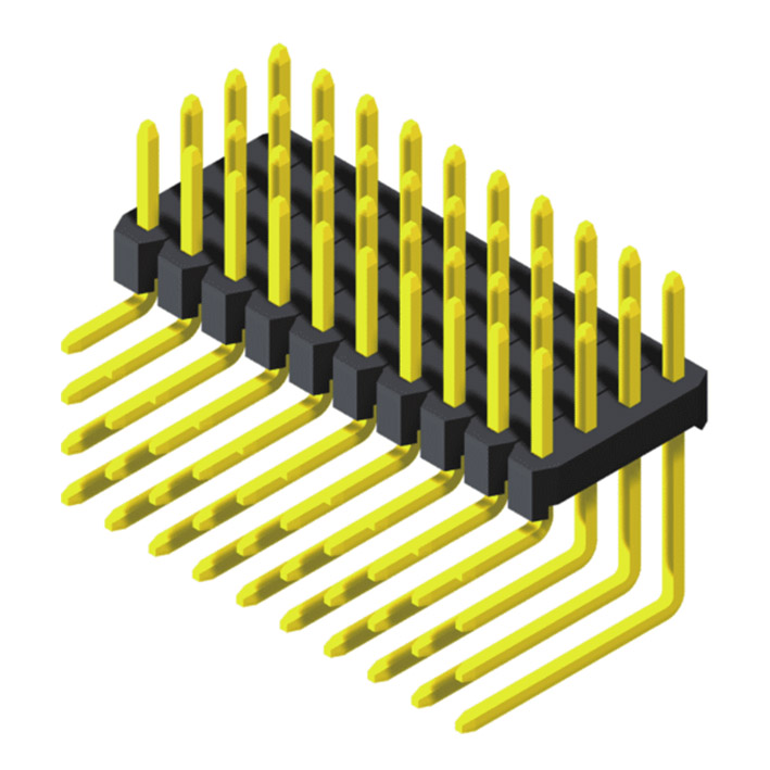 4 Rows H=1.5/2.0mm R/A Type			