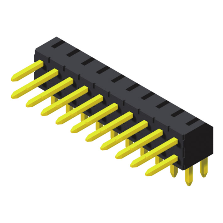 2 Rows H=4.0mm R/A Type			