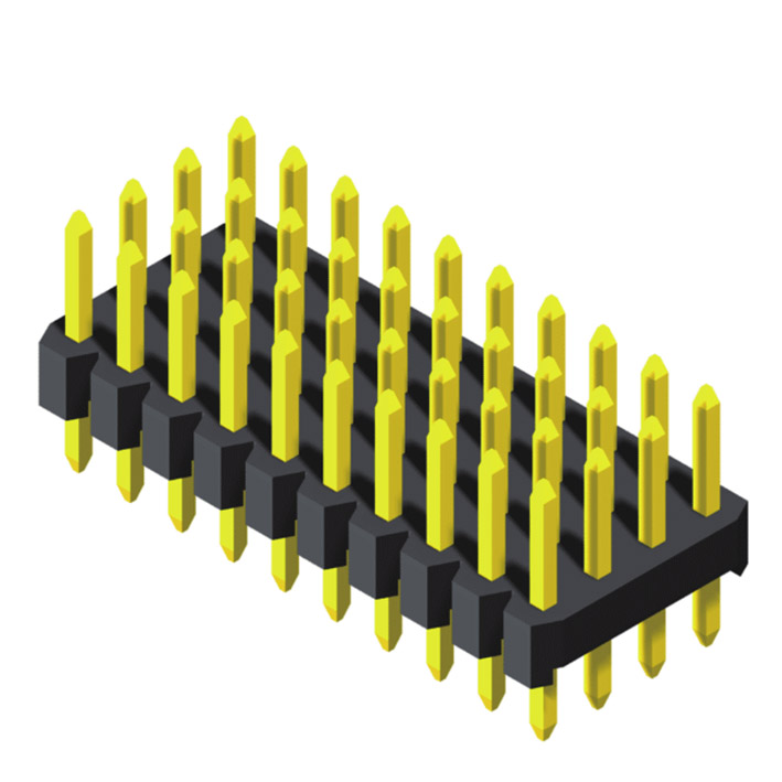 4 Rows H=1.5/2.0mm Straight Type			