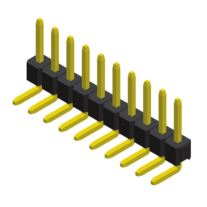 1 Row H=1.5/1.7/2.5mm R/A Type, Type A			