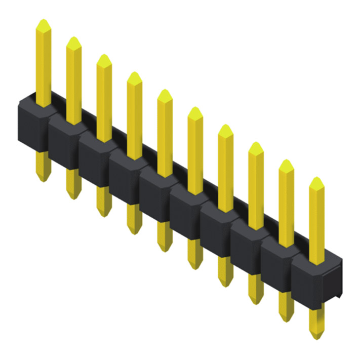 1 Row H=1.5/1.7/2.5mm Straight Type			