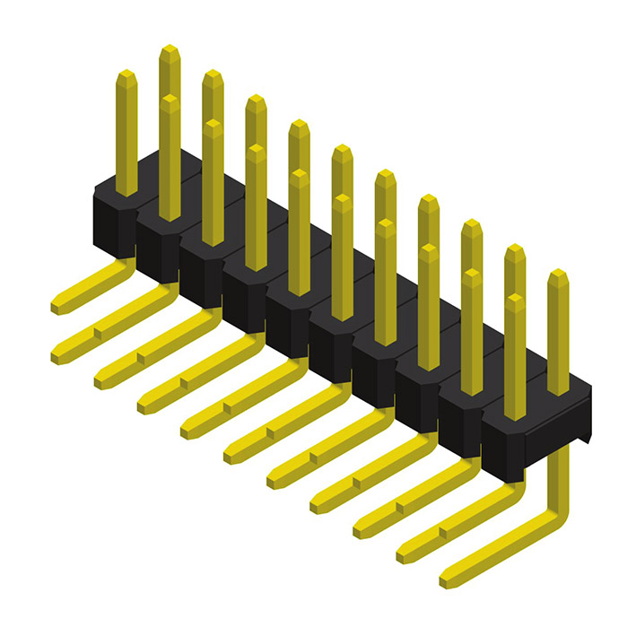 2 Rows  H=1.5/1.7/2.5mm R/A Type, Type A			